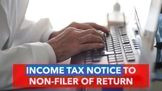 Income Tax Notice to Non-Filer of Return