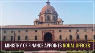 Ministry of Finance appoints Nodal Officer for purpose of IT and GST Act