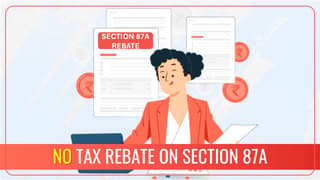 No Tax Rebate on Section 87A despite ITR Filing forms updated on the portal recently