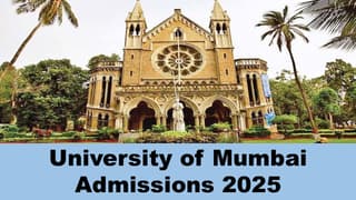 University of Mumbai Admissions 2025