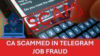 Chartered Accountant Scammed of Rs. 23.7 Lakh in Telegram Job Fraud