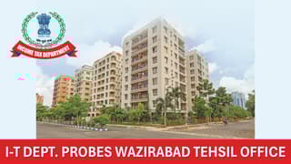 I-T Department Raids Wazirabad Tehsil for Unreported Property Deals Worth Thousands of Crores