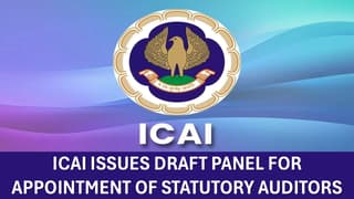 ICAI releases Draft Panel for Appointment of Statutory Auditors to Co-operative Banks for 2025-26