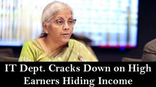 Income Tax Dept. Cracks Down on High Earners Hiding Income, Monitors Big Transactions