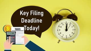 6 Important Tax & Compliance Deadlines You Must File Today [Last Date Alert]