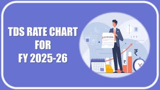 TDS Rate Chart for FY 2025-26 (AY 2026-27) by Income Tax Department