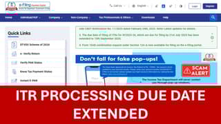 Delay in getting Income Tax Refund: CBDT extends timeline for processing old ITRs
