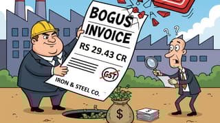 GST Scam: Iron and Steel Company Uses Bogus Invoice to Evade GST Worth Rs 5.29 crore