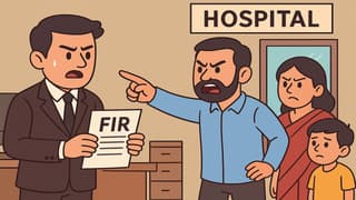 FIR Filed Against Private Hospital Owner and Family for Threatening Income Tax Officials