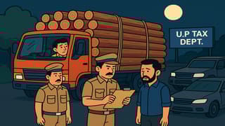 UP Tax Dept Busts Rs 8 Crore Timber Tax Evasion Case Involving 12 Fake Companies