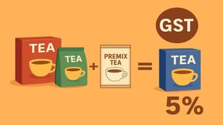 Gujarat AAR Holds Premix Tea Bundled with Various Tea Packs is “Mixed Supply”; GST @ 5% Applies