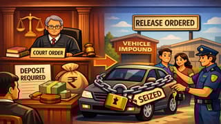 HC: Seized Vehicle Ordered to Be Released on Deposit as Prolonged Detention Serves No Purpose