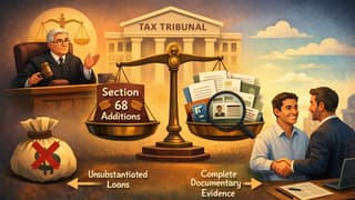 ITAT Rules Mere Investigation Wing Report Not Enough; Dismisses Allegations of Bogus Loans u/s 68