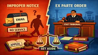 ITAT Sets Aside Ex Parte Order for Lack of Proper Hearing Due to Improper Service of Notice