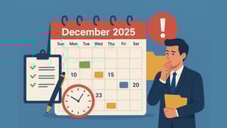 Compliance Calendar for December 2025: One of the Busiest Months for CAs