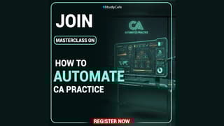 Masterclass on How to Automate CA Practice With AI Tools