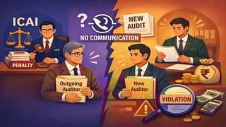 ICAI Fines CA for Accepting Audit Without Prior Communication With Outgoing Auditor