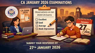 ICAI Invites Candidates’ Observations on Jan 2026 CA Final, Intermediate and Foundation Exam Question Papers