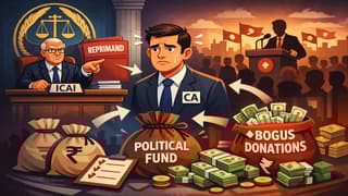 ICAI Reprimands CA for Role in Bogus Political Donation Scam