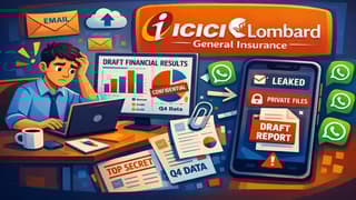 ICICI Lombard’s Employee Accidentally Shares Draft Financial Results of Company
