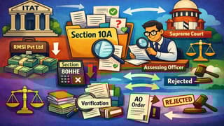 ITAT Allows Deduction Claim Under Section 10A of Income Tax Act Subject to Verification