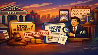 ITAT Quashes LTCG Assessment as Time-Barred Where AO Invoked Section 142A Improperly