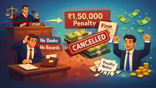 ITAT Quashes Rs. 1.50 Lakh Penalty Where No Books of Account Were Maintained