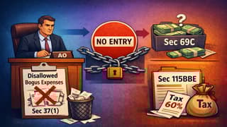 Once AO Disallows Bogus Expenses U/s 37(1), PCIT Cannot Invoke Sections 69C and Section 115BBE