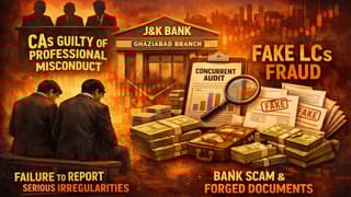 ICAI Disciplinary Committee Holds CAs Guilty in J&K Bank Ghaziabad Branch Concurrent Audit Fraud Case