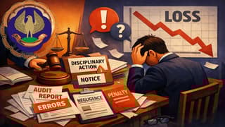 ICAI Reprimands Chartered Accountant for Audit Reporting Lapses