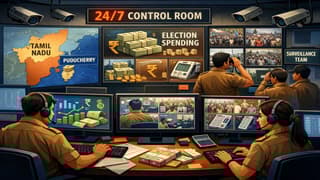 Income Tax Dept Sets Up 24-Hour Control Room to Monitor Election Spending in Tamil Nadu and Puducherry