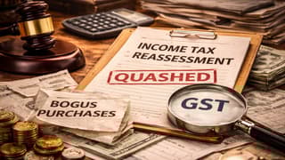 HC Quashes Income Tax Reassessment for Alleged GST Component in Bogus Purchases
