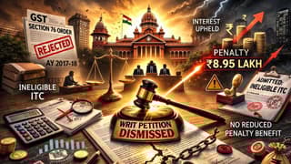 Madras High Court Dismisses Plea Against Section 74 GST Order, Upholds Rs. 8.95 Lakh Penalty