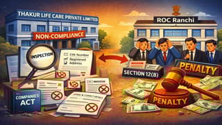 ROC Imposes Penalty on company for not mentioning CIN, registered address, email ID, and contact details on its business letters