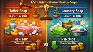 Toilet Soap vs Laundry Soap under GST: AAR Clarifies Classification of Dual-Use Soap under HSN 3401