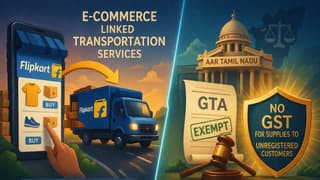 AAR Tamil Nadu on Flipkart: E-Commerce Linked Transport Services Qualify as GTA with B2C Exemption