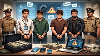 CA Among 4 Held for Cheating Retired Doctor of Rs 34 Lakh in “Digital Arrest” Scam