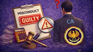 ICAI Holds CA Guilty of Professional Misconduct for Gross Negligence