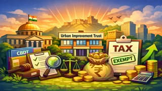 CBDT Notifies Urban Improvement Trust for Income Tax Exemption under Section 10(46A)