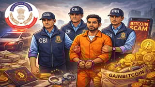 CBI Arrests Key Accused Involved in Multi-Thousand-Crore Gainbitcoin Cryptocurrency Scam