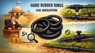 GST Classification of Rubber Rings in Irrigation Systems: AAR Clarifies 5% Tax Benefit Under HSN 8424