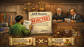 AAR: GST Refund on Inverted Duty Not Eligible for Advance Ruling