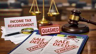 HC Quashes Reassessment Where Cancelled Sale Deeds Show No Real Income Accrued