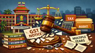 Kerala High Court Quashes GST Notice Issued for Multiple Financial Years