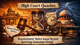 Reassessment Notice Quashed as Issued Beyond Surviving Limitation Period