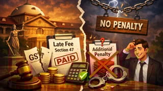 GST Section 125 General Penalty Cannot Be Levied If Section 47 Late Fee Is Already Paid: Allahabad HC