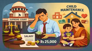 Supreme Court Directs Employer to Deduct Rs 25,000 from Father’s Salary for Child Maintenance