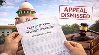 Statutory Appeal cannot be entertained without certified copy of impugned judgment: Supreme Court