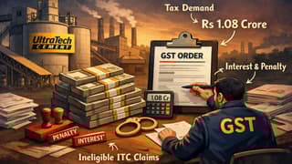 UltraTech Cement Faces Rs 1.08 Crore GST Demand Over Alleged Ineligible ITC Claim on Blocked Credits