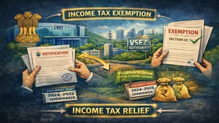 Govt. Notifies Income Tax Relief To Visakhapatnam Special Economic Zone Authority